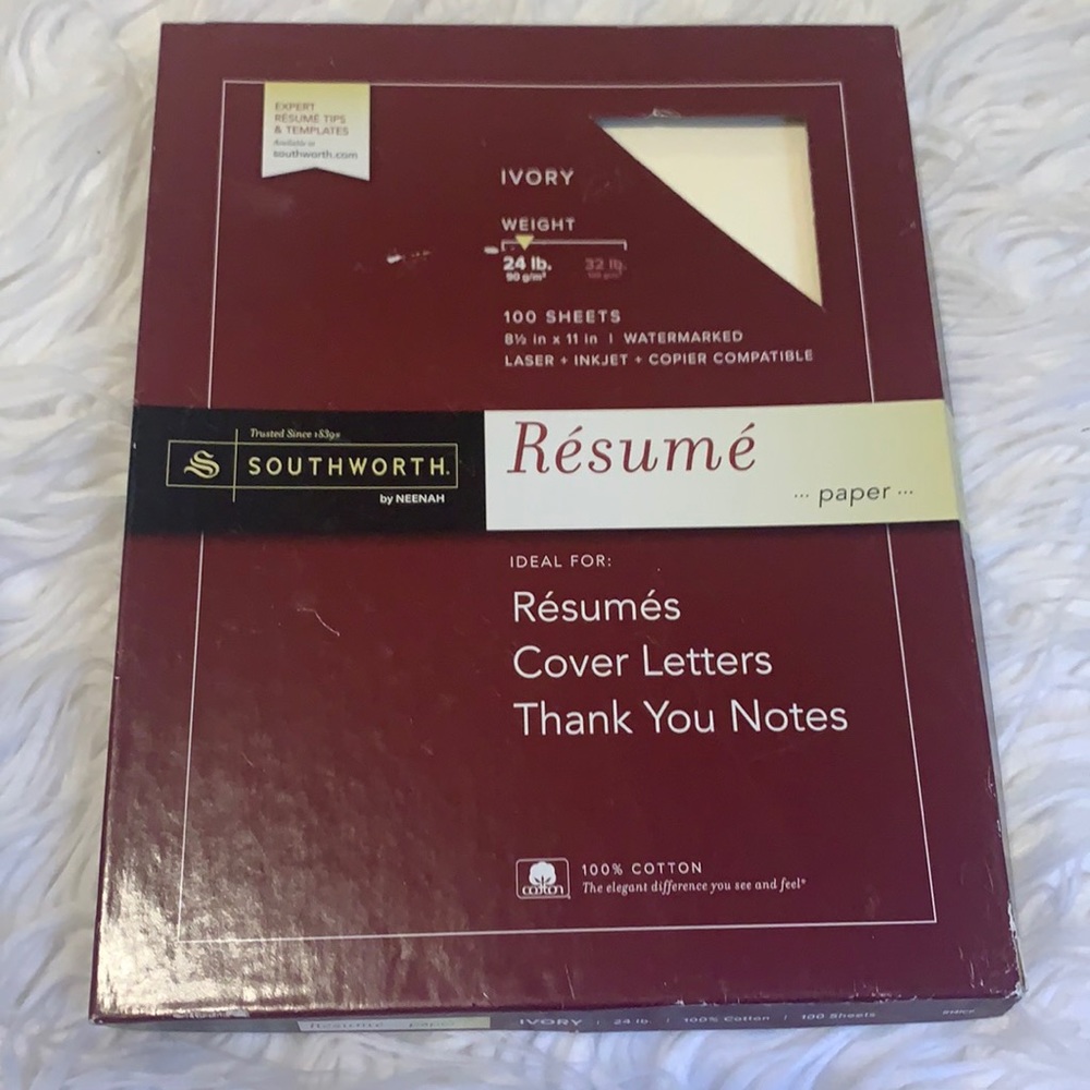 Southworth Resume Paper